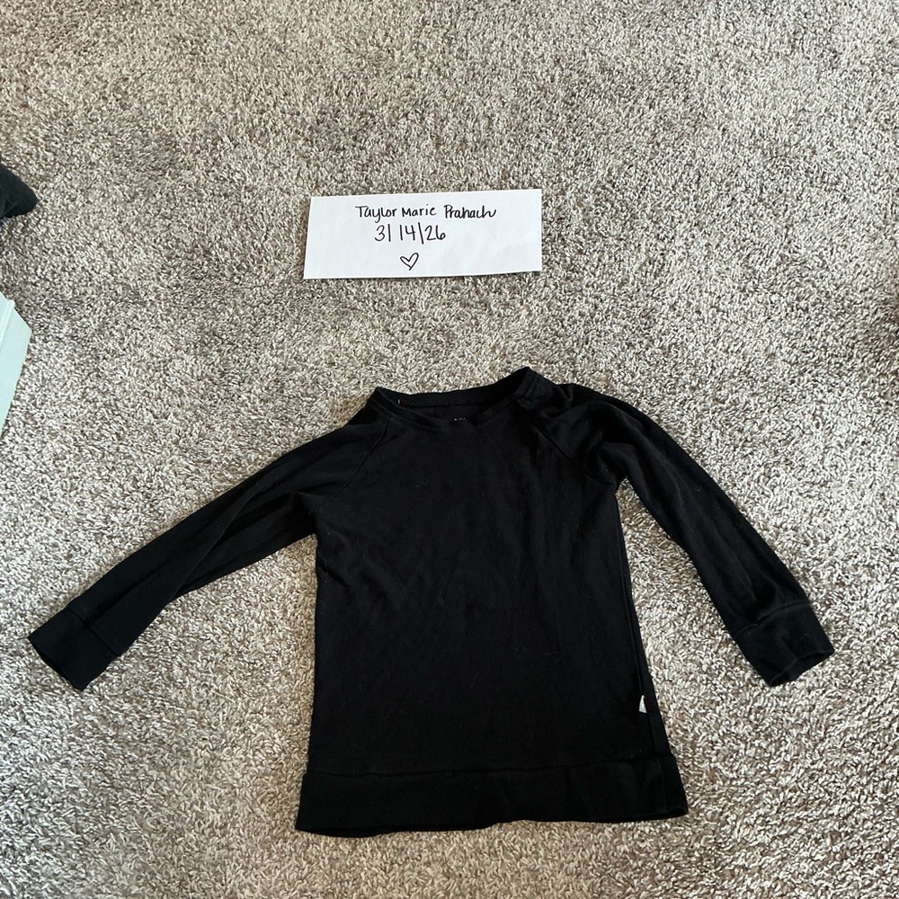 Kyte baby midnight jersey jogger sweatshirt vguc, size 4T dreft detergent